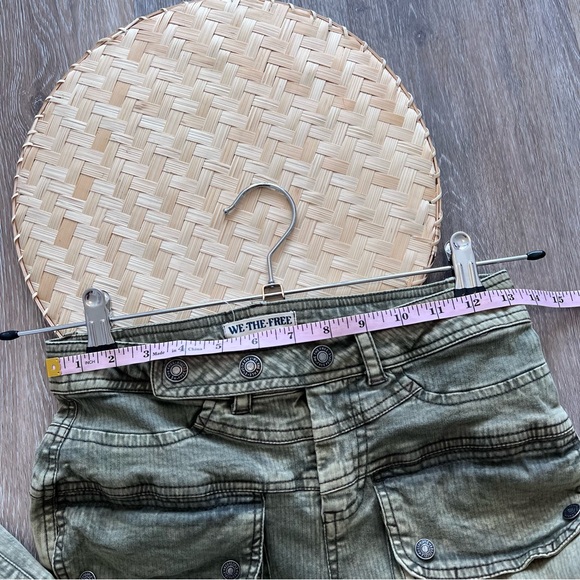 Free People Olive Cropped Pants - Picture 6 of 9